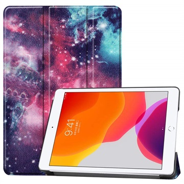 Tri-Fold Series iPad 10.2 2019/2020/2021 Smart Foliofodral - Galax