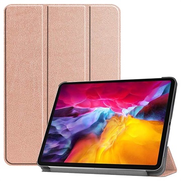 Tri-Fold Series iPad Pro 11 (2021) Smart Foliofodral - Roséguld