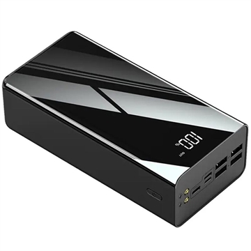 Trippel USB Snabb Powerbank 50000mAh - PD 18W - Svart