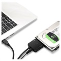 USB 3.0 / SATA Hårddisk Kabel Adapter - Svart