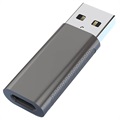 USB-A / USB-C Omvandlare / OTG Adapter XQ-ZH0011 - USB 3.0 - Svart
