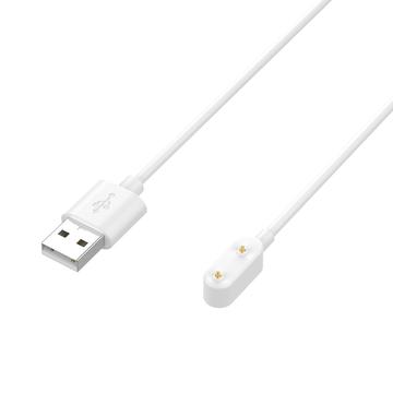 USB Laddningskabel till Samsung Galaxy Fit3 - 1m - Vit