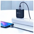 Ugreen Quick Charge 3.0 USB-C Kabel - 3A, 1m - Grå