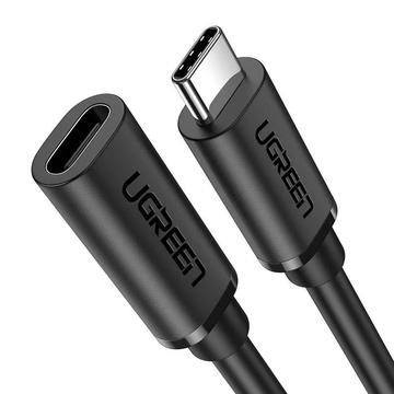 Ugreen US353 USB-C förlängningskabel - 1m, 10Gbps - Svart