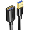 Ugreen USB 3.0 Hane/Hona Förlängningskabel - 2m - Svart