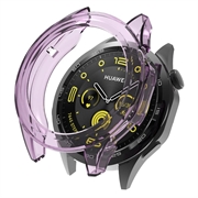 Huawei Watch GT 4 Ultratunt TPU-skal - 46mm - Genomskinlig Lila