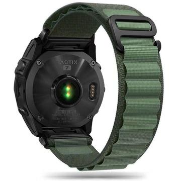 Universal Garmin Tech-Protect Nylon Pro-band - 26 mm - Grön