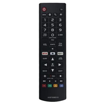 Universalfjärrkontroll för LG TV - Motsvarar AKB75095315