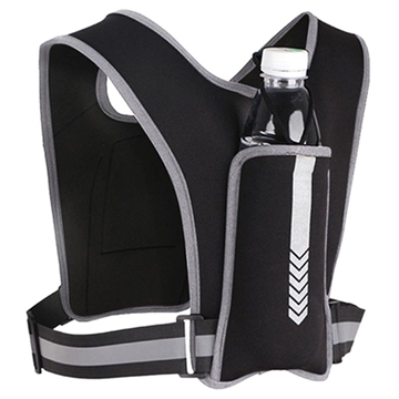 Universal Löpande Ryggsäck med Justerbar Rem, Smartphoneficka och Vattenfickor