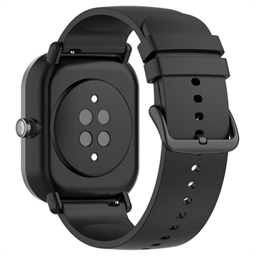 Universell Smartwatch Silikonrem - 22mm - Svart