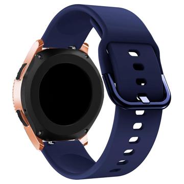 Universell Smartwatch Silikonrem - 20mm - Marinblå
