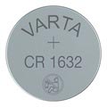 Varta CR1632/6632 Litium Knappcellsbatteri 6632101401 - 3V