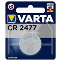 Varta CR2477/6477 Litium Knappcellsbatteri 6477101401 - 3V