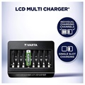Varta LCD Multi Charger+ Batteriladdare 57681 - 8x AAA/AA