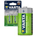 Varta Power Ready2Use Uppladdningsbara C/HR14 Batterier - 3000mAh - 1x2