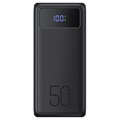 Veger W5001 USB-C PD Snabb Powerbank - 50000mAh, 22.5W - Svart