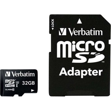 Verbatim Pro MicroSDHC Minneskort - 32GB