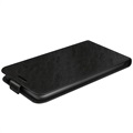 iPhone 14 Pro Max Vertikalt Flipfodral med Korthållare - Svart
