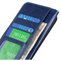Vivo X80 Pro Plånboksfodral med Magnetstängning - Blå