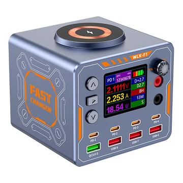 WLX-F1 8-portars trådlös snabbladdningsstation - 140W