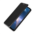 HTC Desire 22 Pro Plånboksfodral - Kolfiber - Svart