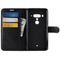 HTC U12+ Plånboksfodral med Magnetstängning