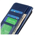 Motorola Moto G (2022) Plånboksfodral med Magnetstängning - Blå
