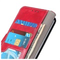 Motorola Moto G52 Plånboksfodral med Magnetstängning - Röd