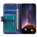 Samsung Galaxy A52 5G, Galaxy A52s Plånboksfodral med Magnetstängning - Blå