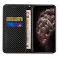 Samsung Galaxy S22 5G Plånboksfodral - Kolfiber - Svart