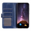 Samsung Galaxy S22 5G Plånboksfodral med Stativ - Blå