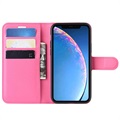 iPhone 11 Plånboksfodral med Magnetstängning - Varmrosa
