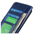iPhone 13 Mini Plånboksfodral med Magnetstängning - Blå