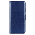iPhone 15 Pro Plånboksfodral med Magnetstängning - Blå