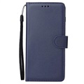 Samsung Galaxy S10+ Plånboksfodral med Stativfunktion - Mörkblå