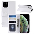 iPhone 11 Pro Plånboksfodral med Stativfunktion - Vit