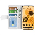 Google Pixel 7 Pro Plånboksfodral med Magnetstängning - Vit