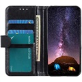 Samsung Galaxy A22 5G, Galaxy F42 5G Plånboksfodral med Magnetstängning - Svart