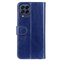 Samsung Galaxy M53 Plånboksfodral med Magnetstängning - Blå