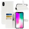 iPhone XR Plånboksfodral med Magnetstängning - Vit