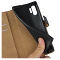 Samsung Galaxy Note10+ Läder Plånboksfodral - Svart