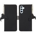 Samsung Galaxy A34 5G Läder Plånboksfodral med RFID - Svart