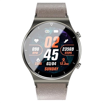 Vattentät Bluetooth Sports Smartwatch med Pulsmätare GT08 - Grå