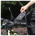 West Biking Cykelfodral / Cykelhållare med Reflexlogga - 6.9" - Svart