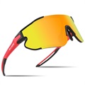 West Biking Unisex Polariserade Sport Solglasögon - Röd