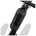 West Biking Väska till Cykelramen med Mobilhållare - 4"- 6.5" - Svart