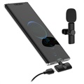 Trådlös Lavaliermikrofon / Mygga K2 - USB-C - Svart