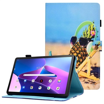 Wonder Series Lenovo Tab M10 Plus Gen 3 Foliofodral - Ananas