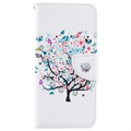 Wonder Series Samsung Galaxy A50 Plånboksfodral - Blommande Träd