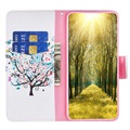 Wonder Series iPhone 14 Pro Plånboksfodral - Blomstrande Träd